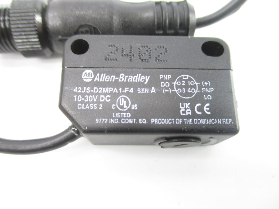 ALLEN BRADLEY 42JS-D2MPA1-F4 SER. A 10-30VDC NSNP