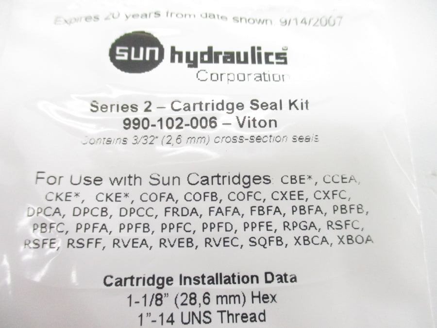 SUN HYDRAULICS 990-102-006 NSMP