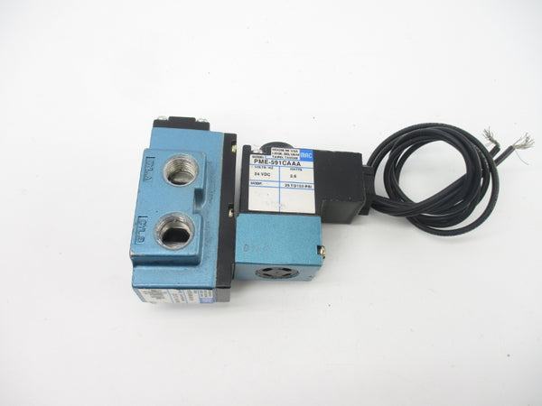 MAC 912B-PM-591CA 24VDC 25-150PSI UNMP