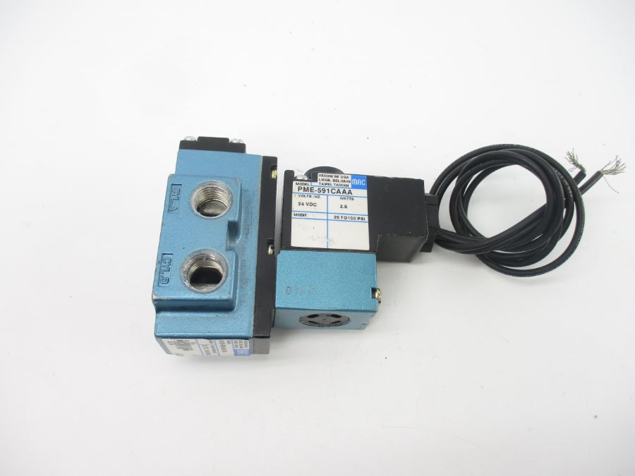 MAC 912B-PM-591CA 24VDC 25-150PSI UNMP