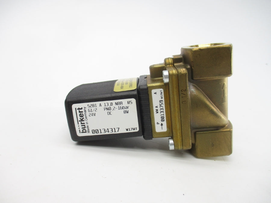 BURKERT 00134317 5281A13.0NBRMS 24VDC NSMP