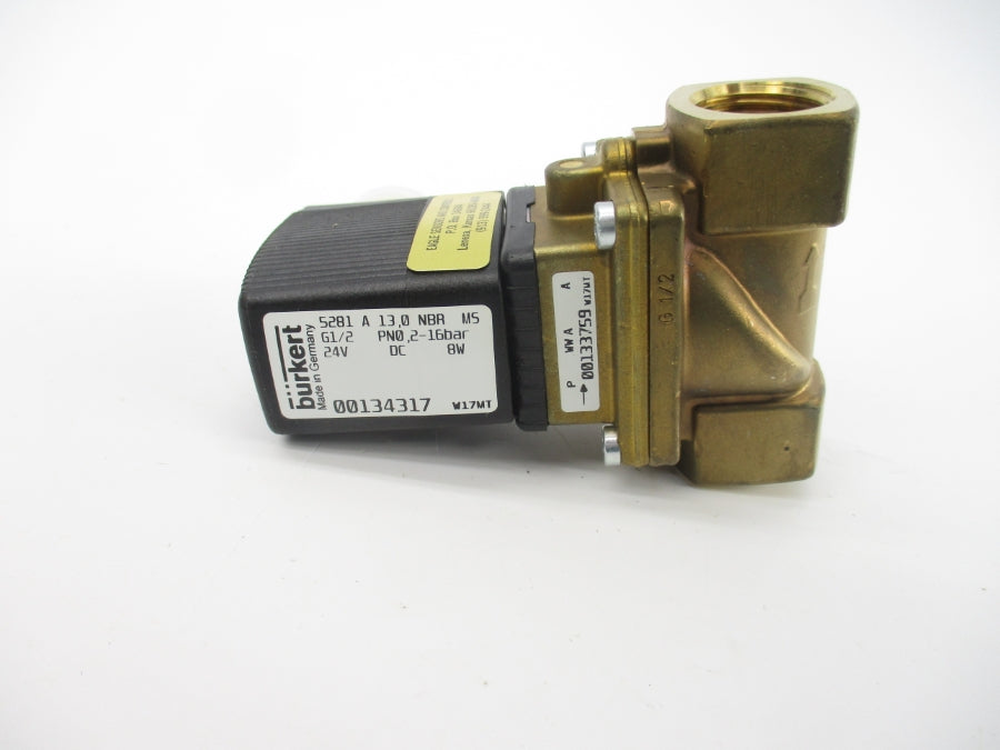 BURKERT 00134317 5281A130NBRMS 24VDC NSMP