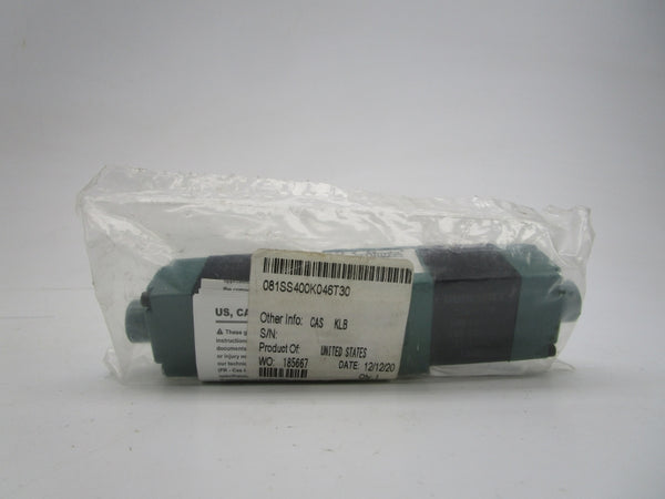 NUMATICS 081SS400K046T30 110-120V .15A 150PSI NSMP