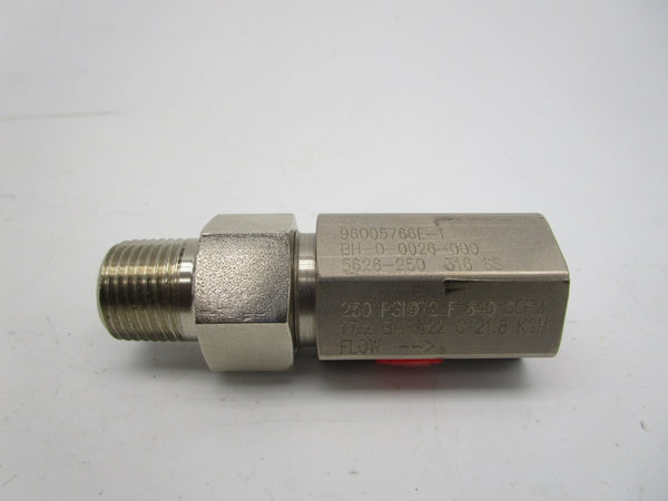 RUPTER DISC ASSEMBLY 5626-250 96005766E-1 BH-0-0026-000 250PSI NSNP