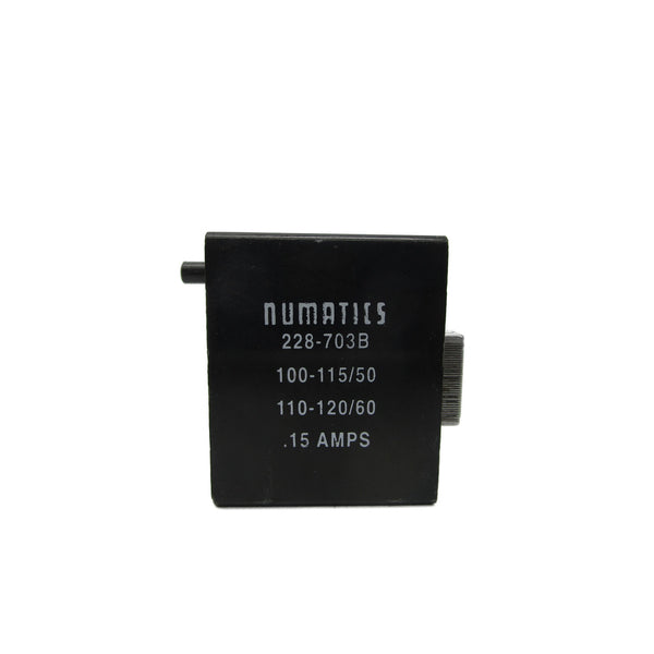 NUMATICS 228-703B 100-115/110-120V .15A (AS PICTURED) NSNP