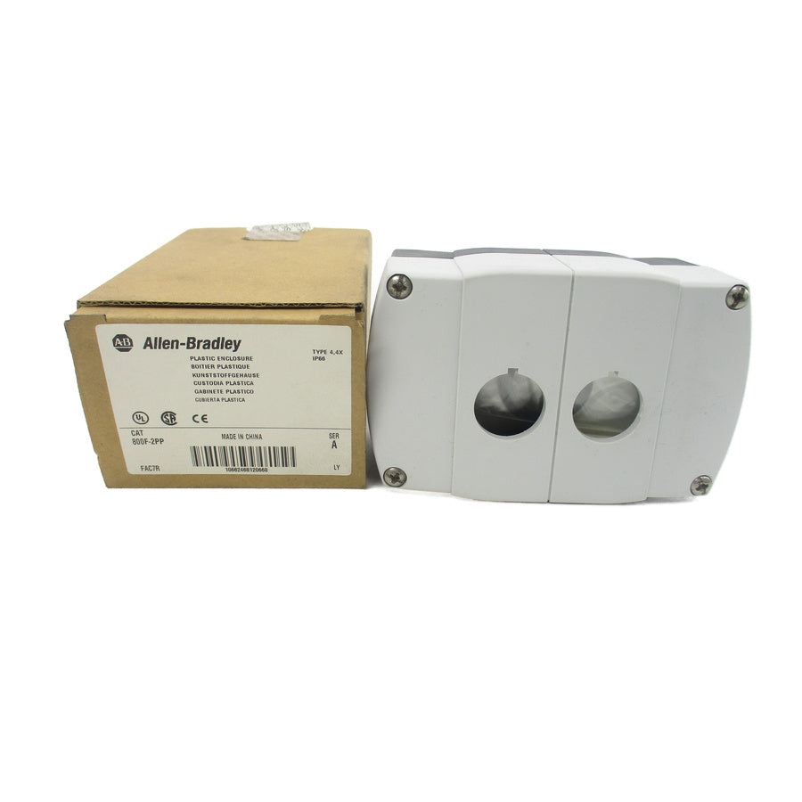ALLEN BRADLEY 800F-2PP SER. A (BR/WH) NSMP