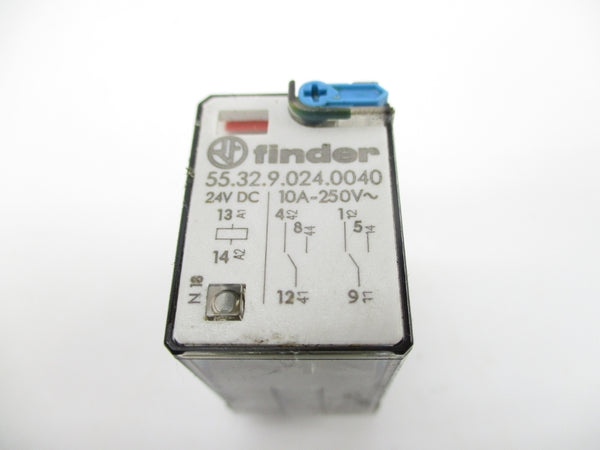 FINDER 55.32.9.024.0040 24VDC 10A NSNP