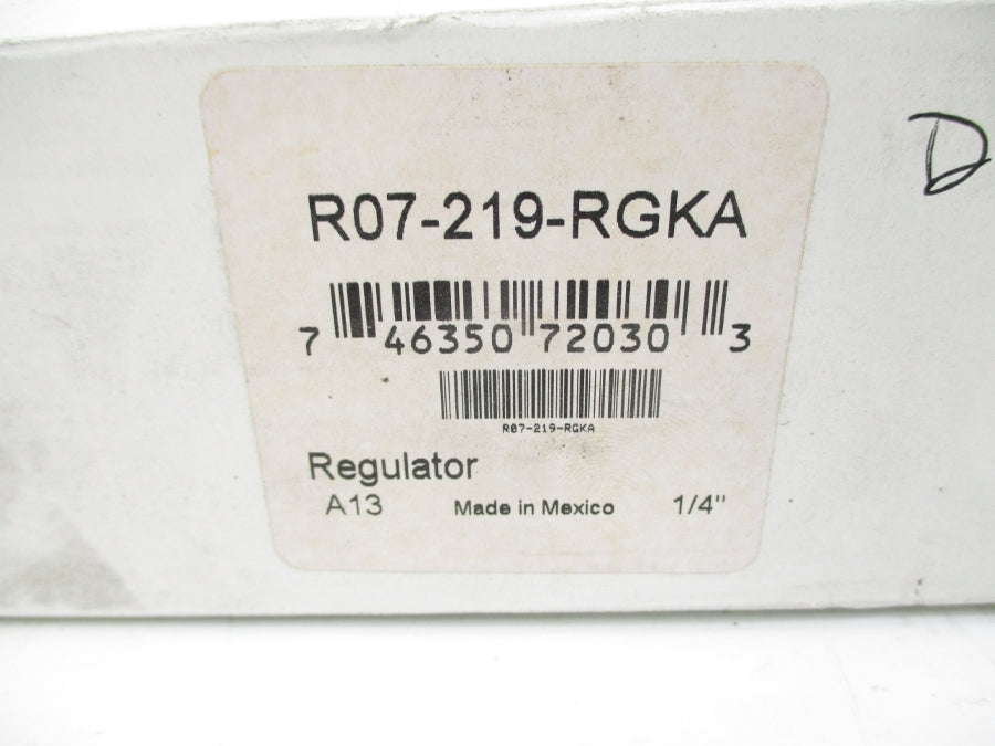 NORGREN R07-219-RGKA 300PSI 1/4" NSMP