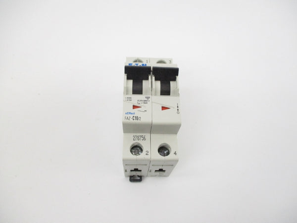 EATON FAZ-C10/2 278756 400/415V 10A NSMP