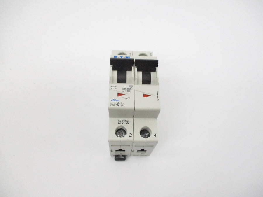 EATON FAZ-C10/2 278756 400/415V 10A NSMP