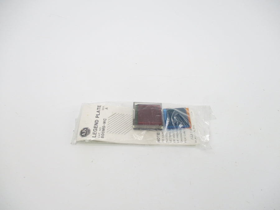 ALLEN BRADLEY 800MS-WC SER. A NSMP