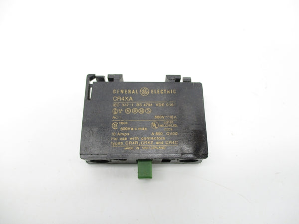 GENERAL ELECTRIC CR4XA10H 600VAC 10A NSMP