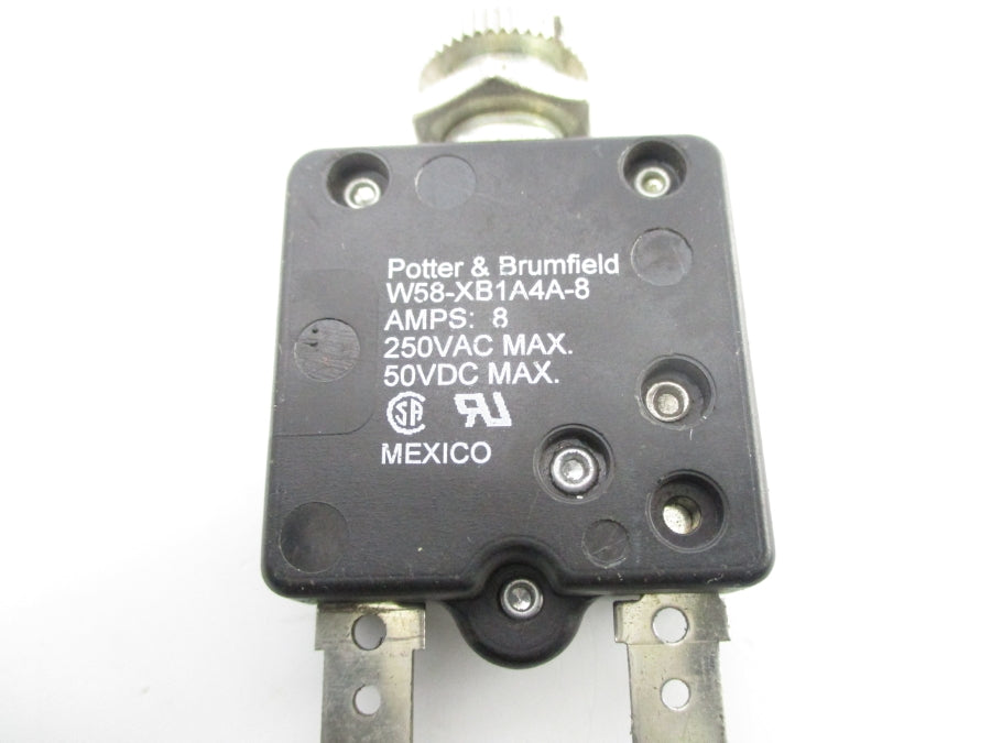 POTTER & BRUMFIELD W58-XB1A4A-8 250VAC 8A NSNP
