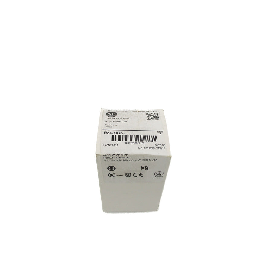 ALLEN BRADLEY 800H-AR1D1 SER. F (WH) NSFS