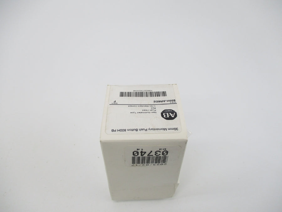 ALLEN BRADLEY 800H-AR6D2 SER. F (WH) NSFS