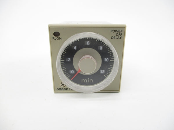 OMRON H3CR-H8L 100/110/120VAC 0-.6/1.2/6/12M NSMP