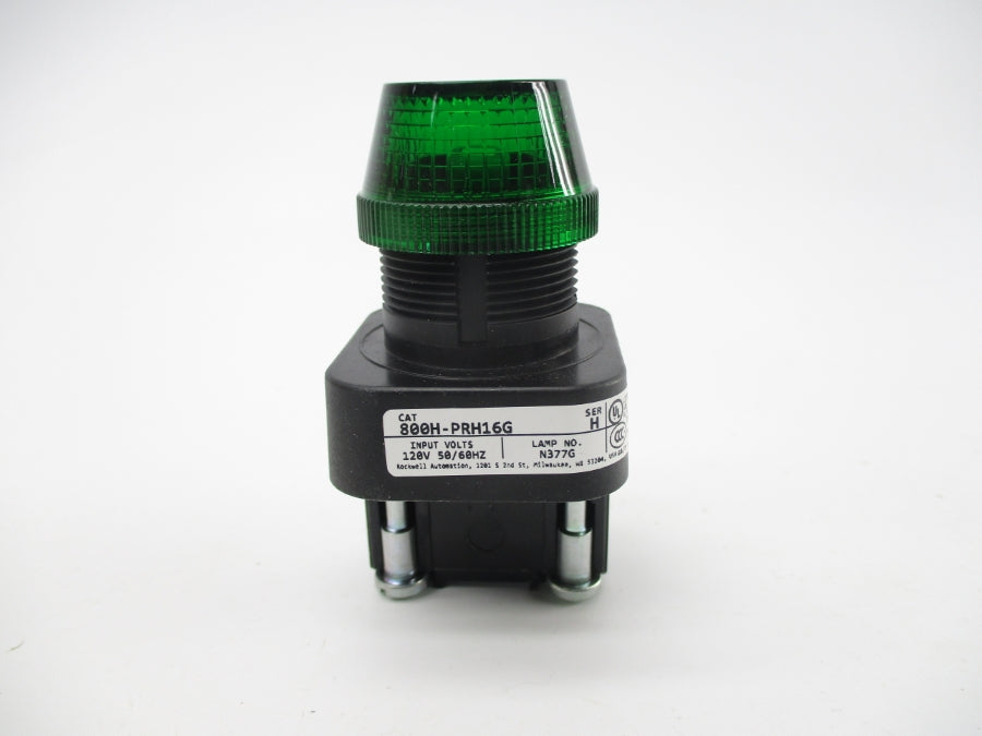 ALLEN BRADLEY 800H-PRH16G SER. H 120VAC (WH) NSMP
