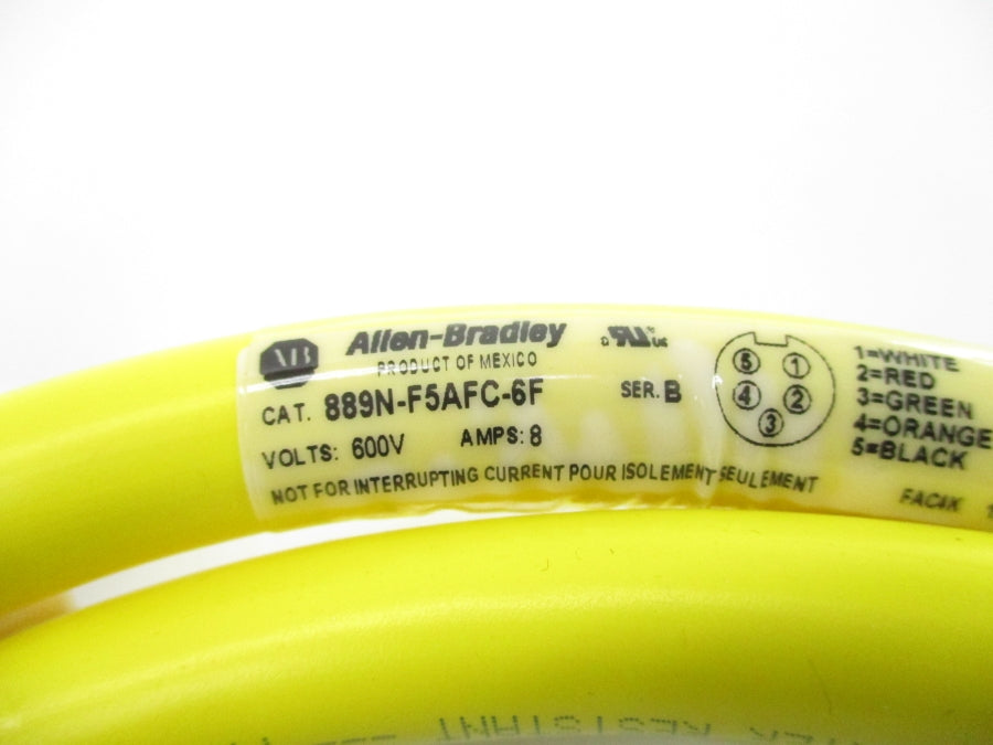 ALLEN BRADLEY 889N-F5AFC-6F SER. B 600V 8A NSNP