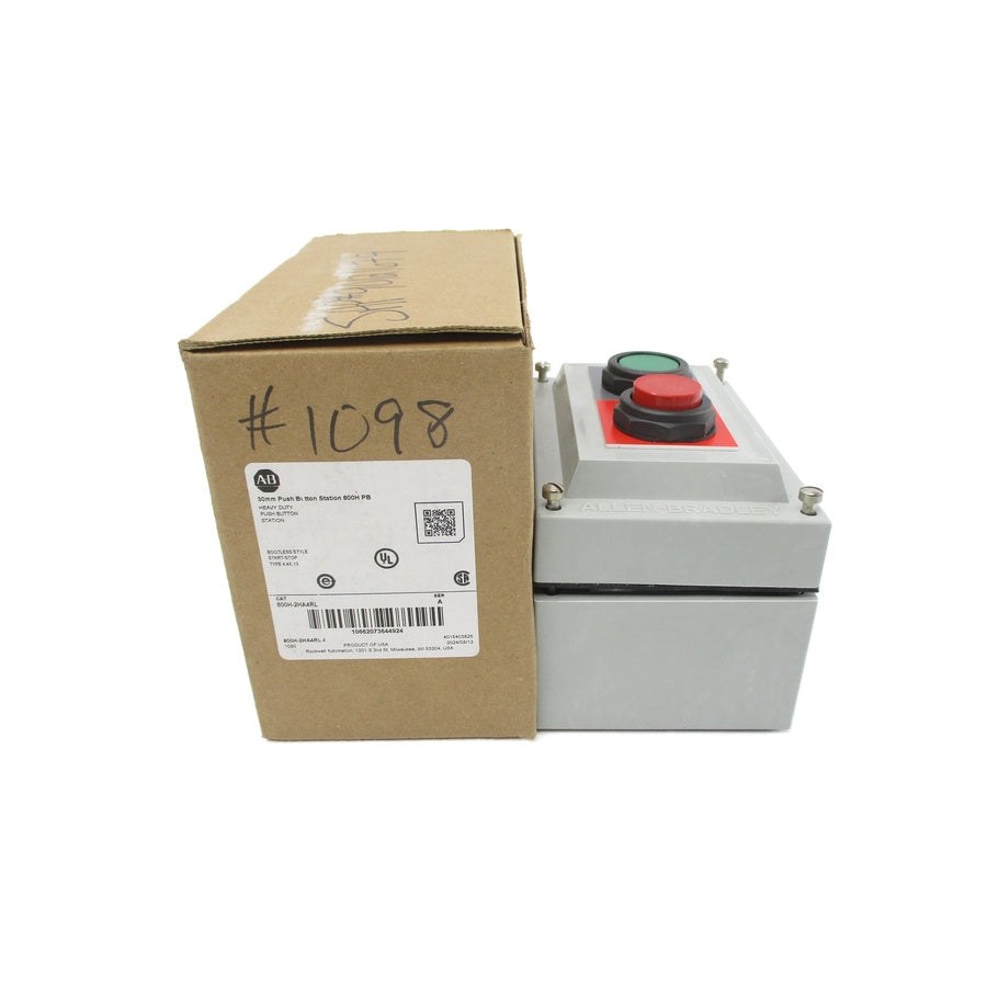 ALLEN BRADLEY 800H-2HA4RL SER. A (BR/WH) NSMP