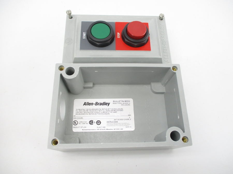 ALLEN BRADLEY 800H-2HA4RL SER. A (BR/WH) NSMP