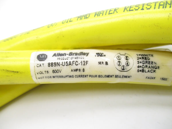 INDUSTRIAL SPARE PART 889N-U5AFC-12F SER. B 600V 8A NSNP