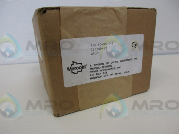 MERCOID A1S-PC-SS-1-2 PRESURE SWITCH 15-150 PSI NSFS