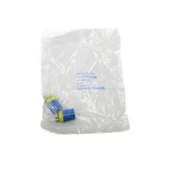 AMPHENOL 10-825808-01S 97-16S-LS (PKG OF 2) NSMP