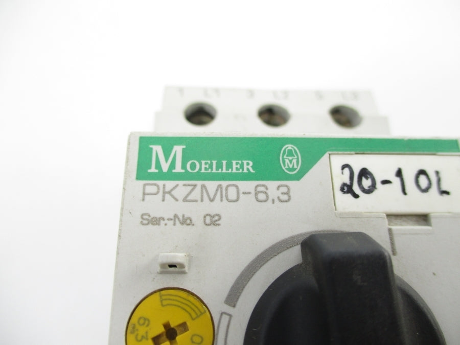 KLOCNKER MOELLER PKZM0-6.3 600VAC 4.0-6.3A UNMP