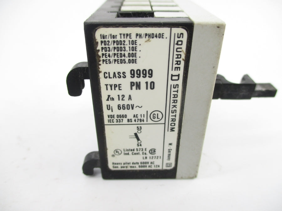 SQUARE D 9999PN10 660V 12A NSNP