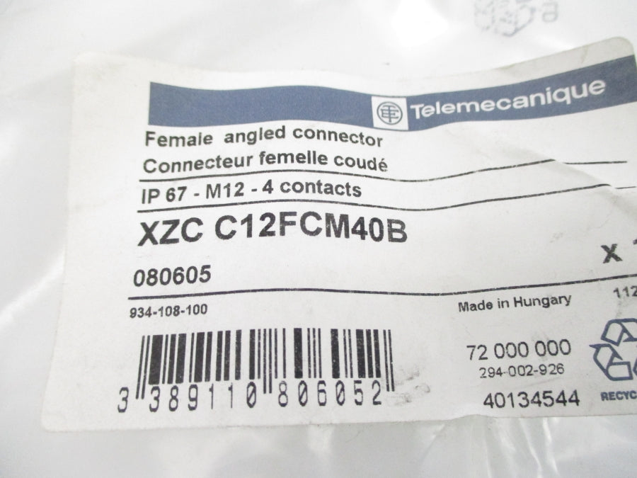 TELEMECANIQUE XZCC12FCM40B NSMP