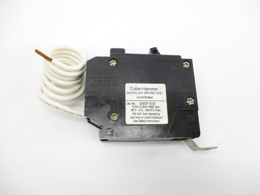 CUTLER HAMMER QBGF1030 120VAC 30A NSMP