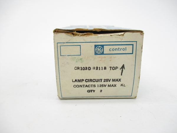GENERAL ELECTRIC CR103DB211B 125V NSMP