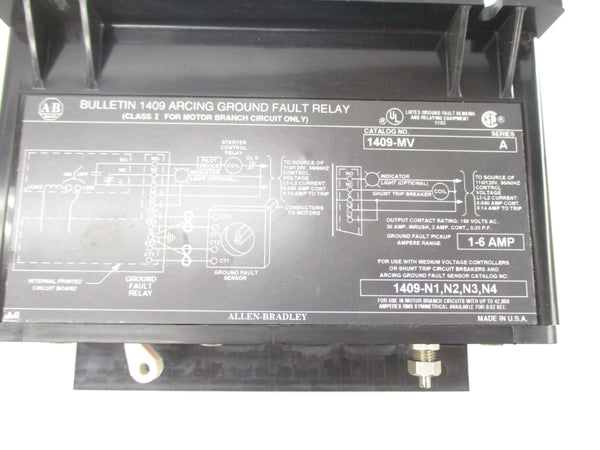 INDUSTRIAL SPARE PART 1409-MV SER. A 110/120V 1-6A NSNP