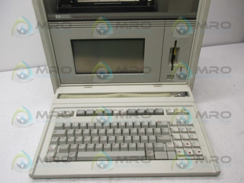 HEWLETT PACKARD 207 COMPUTER AND PRINTER VINTAGE *USED*
