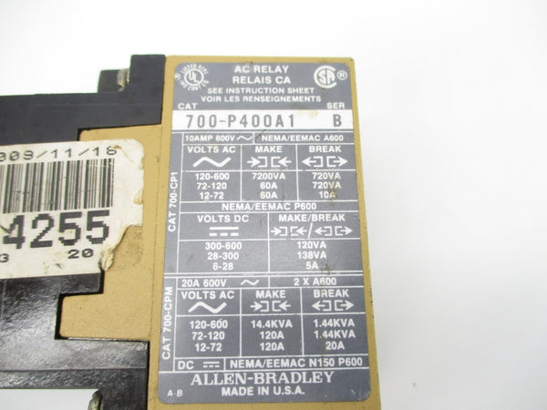 INDUSTRIAL SPARE PART 700-P400A1 SER. B 575-600V 60A NSNP