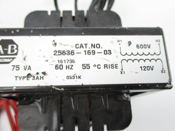 INDUSTRIAL SPARE PART 25636-169-03 120/600V UNMP