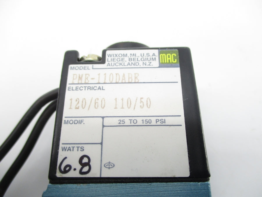 MAC PME-110DABE 110/120V 25-150PSI UNMP