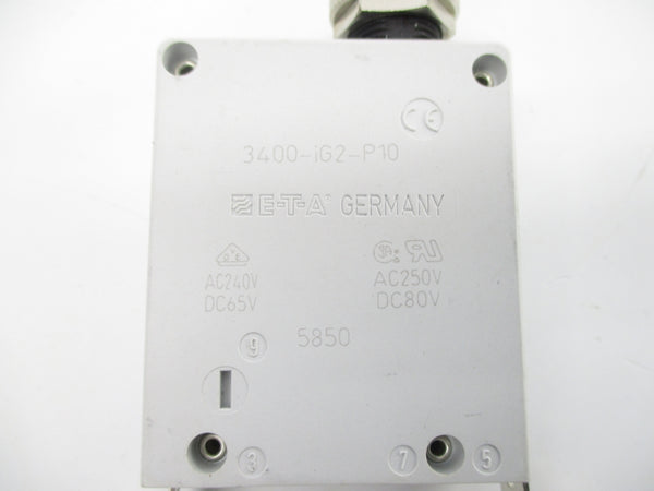 ETA 3400-IG2-P10 240VAC 5A UNMP