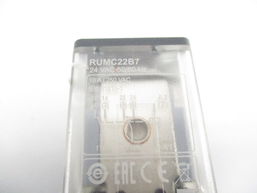 SCHNEIDER ELECTRIC RUMC22B7 24VAC 10A NSNP