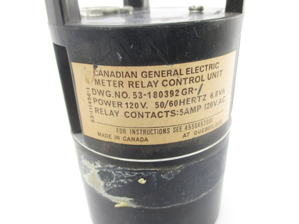 GENERAL ELECTRIC 53-180392GR-1 120VAC 5A NSNP