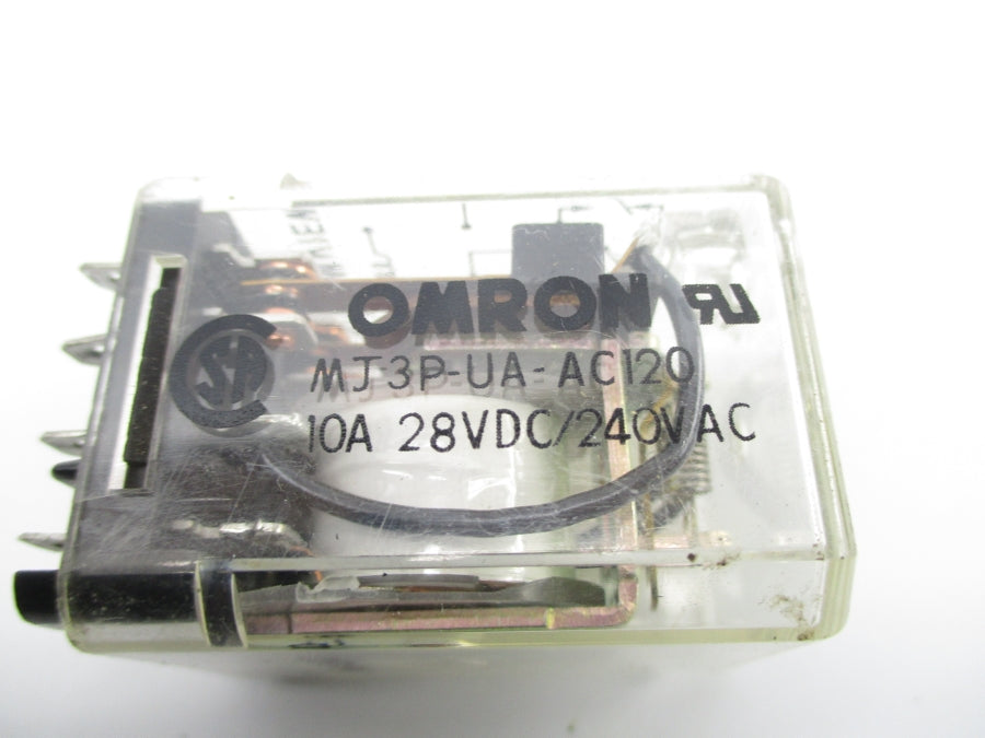 OMRON MJ3P-UA-AC120 120V 10A UNMP
