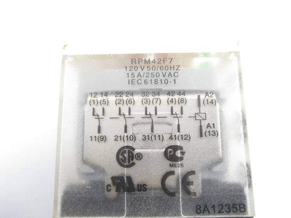 SCHNEIDER ELECTRIC RPM42F7 120V 15A UNMP