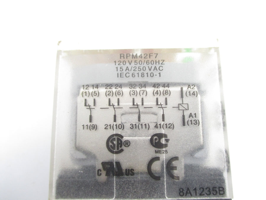 SCHNEIDER ELECTRIC RPM42F7 120V 15A UNMP