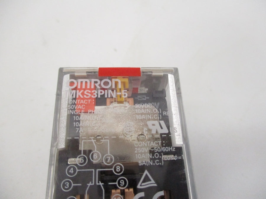 OMRON MKS3PIN-5 120V 10A NSNP