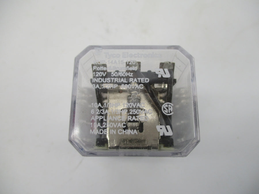 TYCO ELECTROINCS KUP-14A15-120 120V 10A UNMP