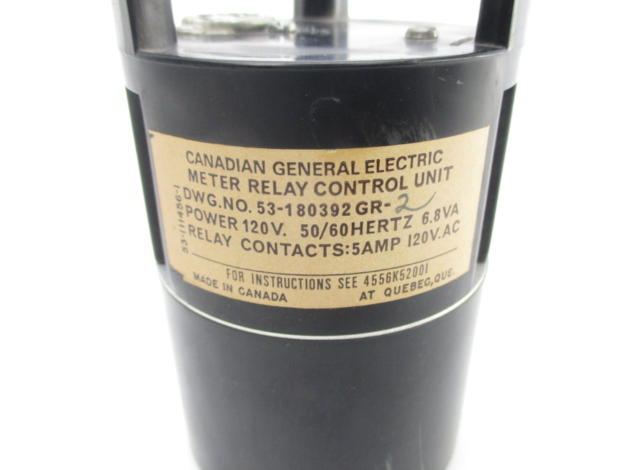 GENERAL ELECTRIC 53-180392GR-2 120VAC 5A NSNP