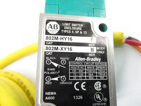 INDUSTRIAL SPARE PART 802M-HY16 SER. F 120-600VAC 60A UNMP
