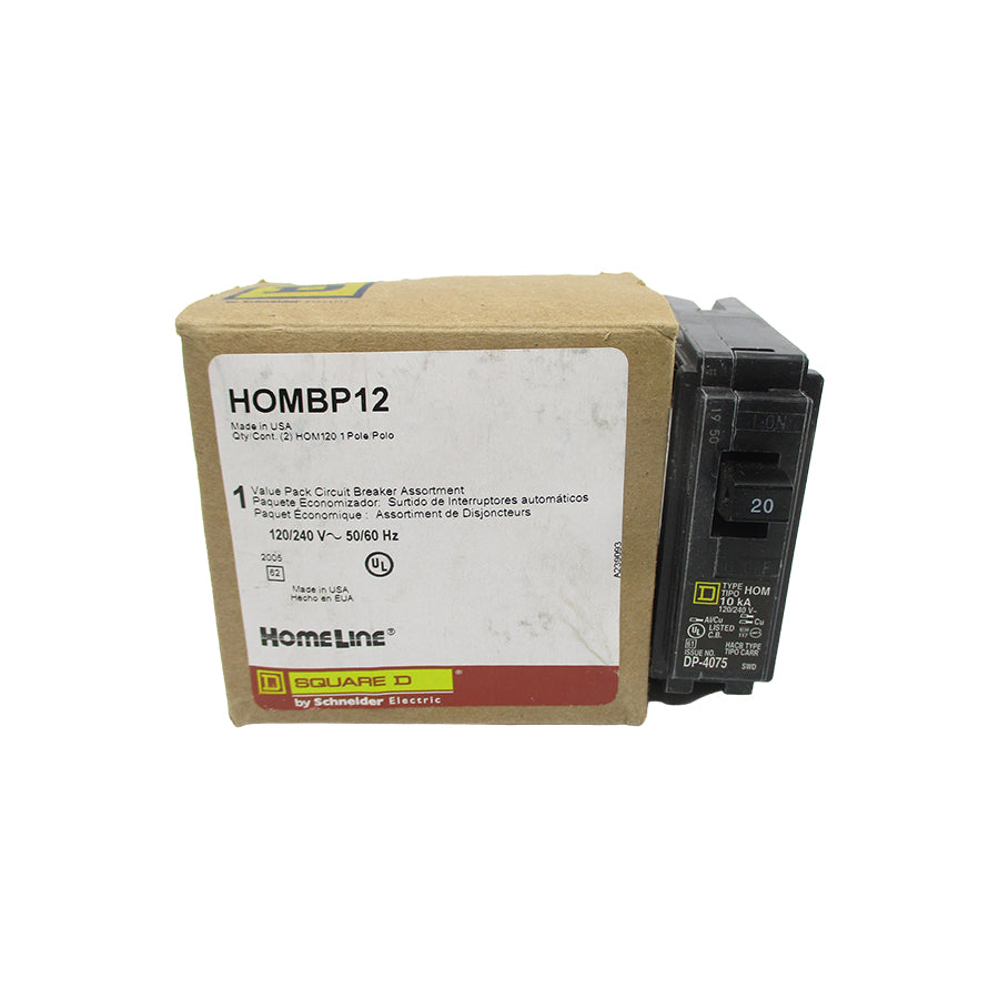 SQUARE D HOMBP12 120/240V 20A NSMP
