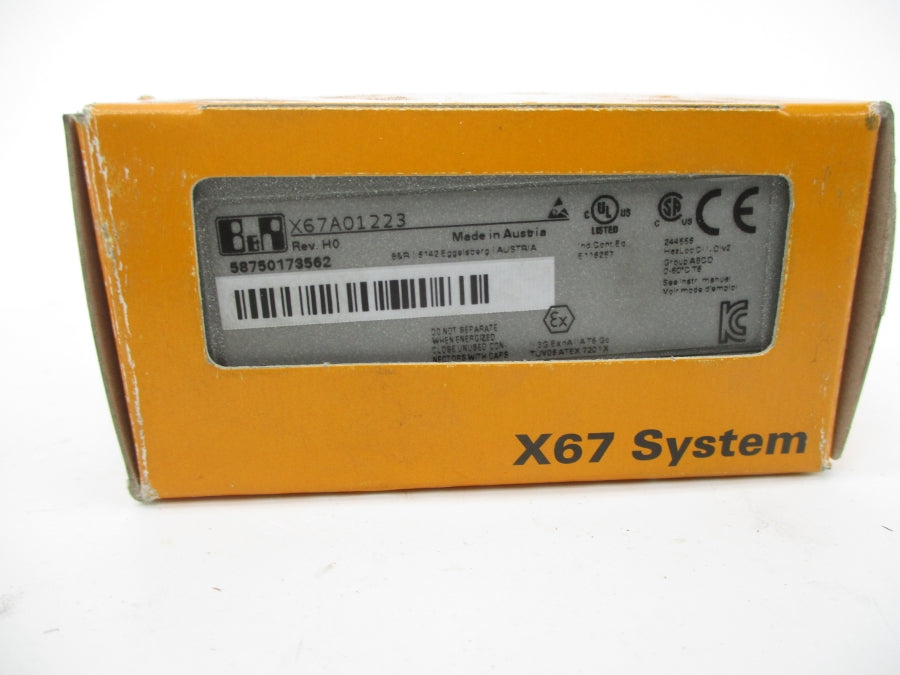 B&R X67AO1223 24VDC REV. H0  NSMP