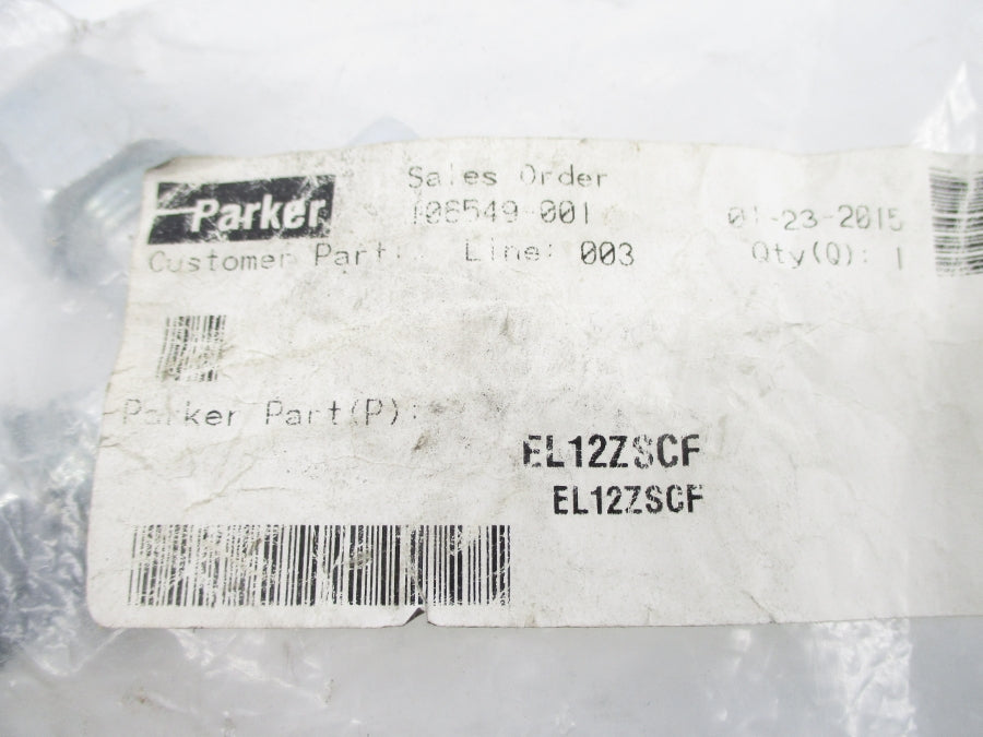 PARKER EL12ZSCF NSMP